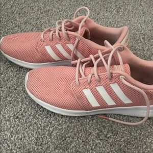Adidas Women's Soft Pink Sneakers